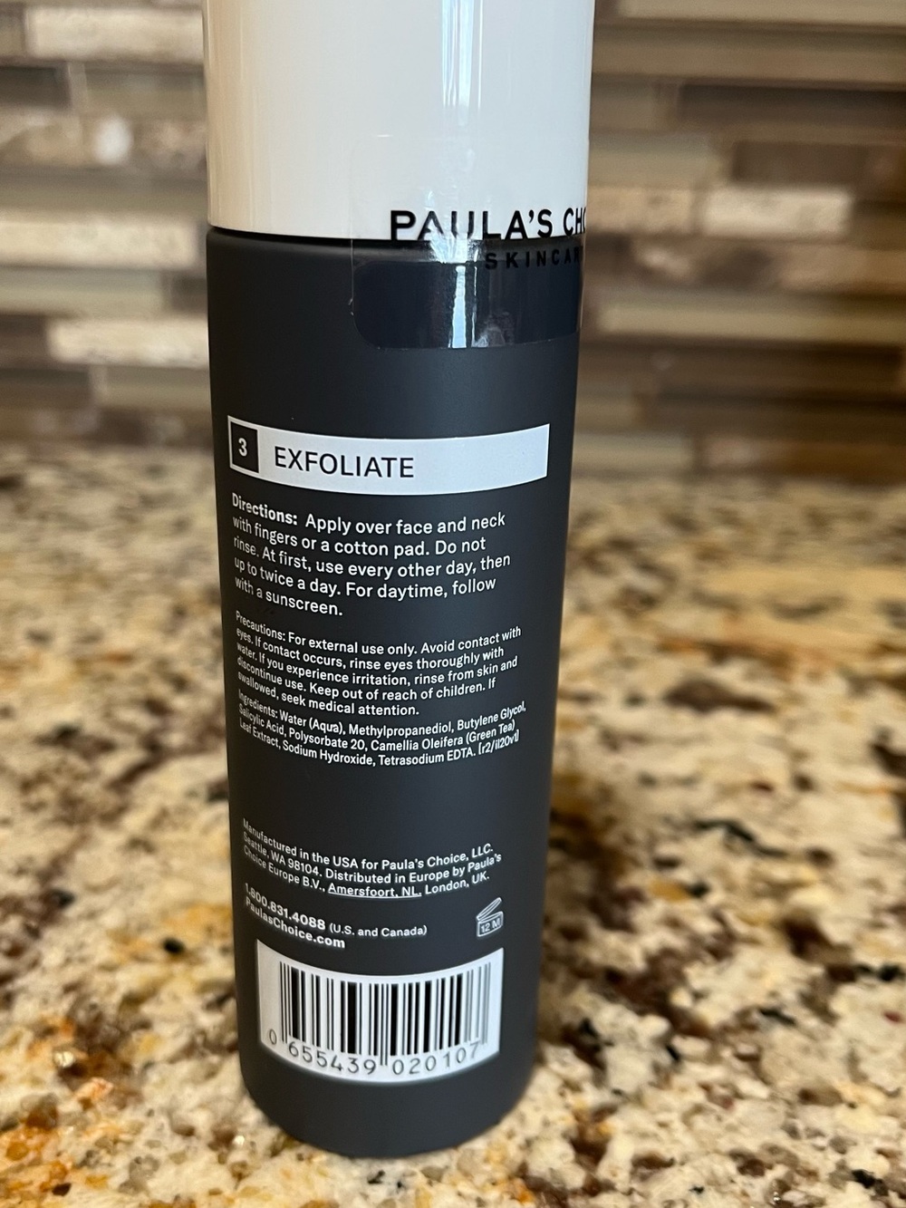 Paula’s Choice 2% BHA liquid exfoliant, full size 4 oz, salicylic acid - Picture 2 of 3
